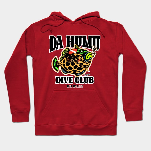 DA HUMU TRIGGER FISH HAWAII TEE Hoodie by badtuna